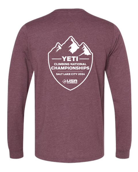 2024 YETI National Championships Long Sleeve Tee