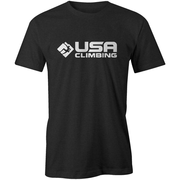 Men's T-shirt - USAC Logo Black & White Tee