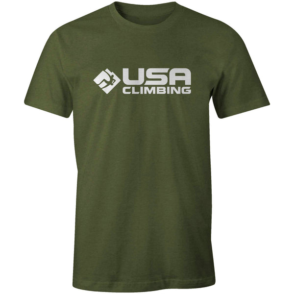 Men's T-shirt - USAC Logo Black & White Tee