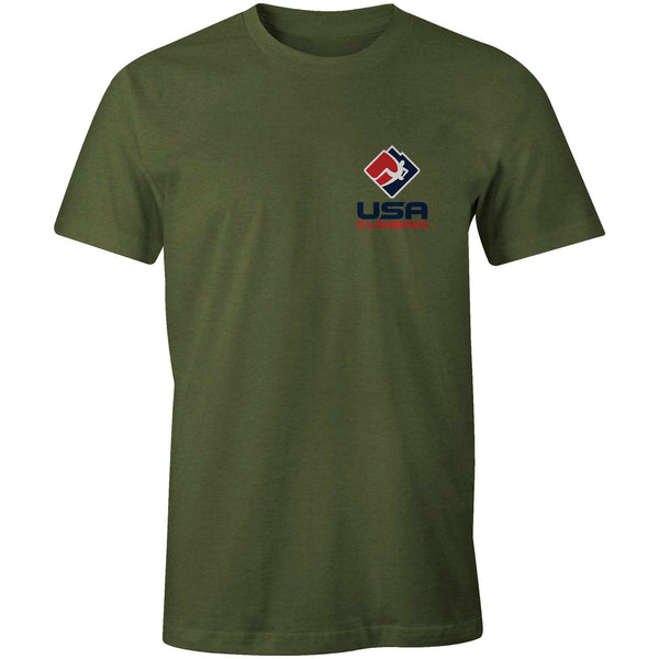 Men's T-shirt - USA Climbing Logo Badge Tee