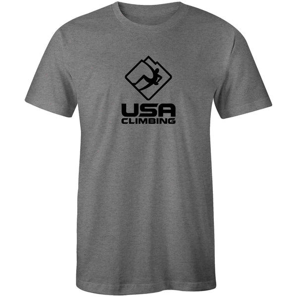 Men's T-shirt - USA Climbing Logo Black & White Tee