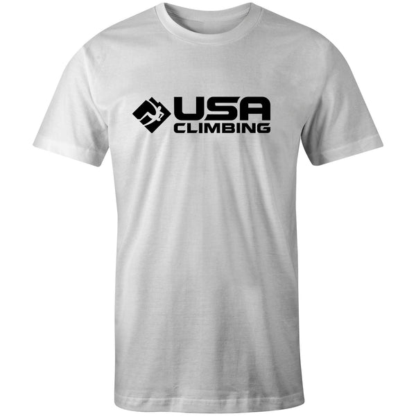 Men's T-shirt - USAC Logo Black & White Tee