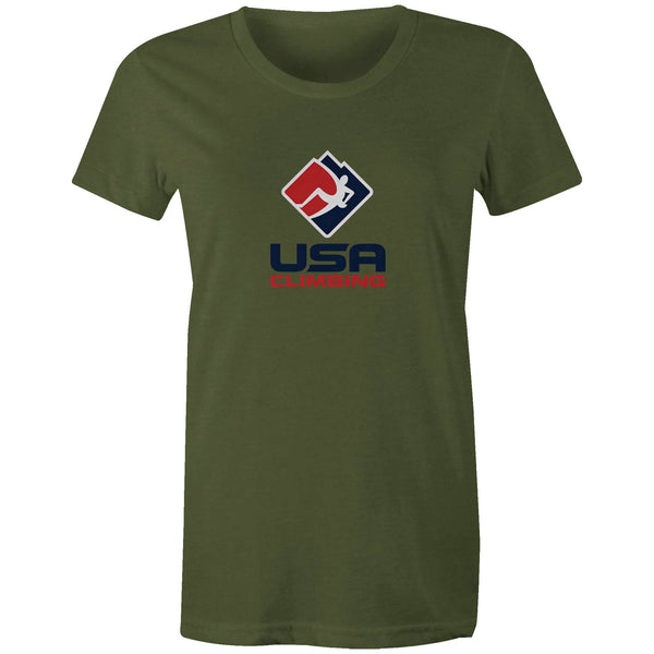 Women's T-shirt - USA Climbing Logo Tee