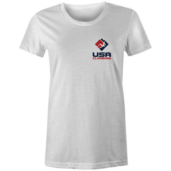 Women's T-shirt - USA Climbing Logo Badge Tee